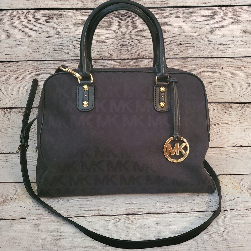 Michael Kors Signature Jacquard Black